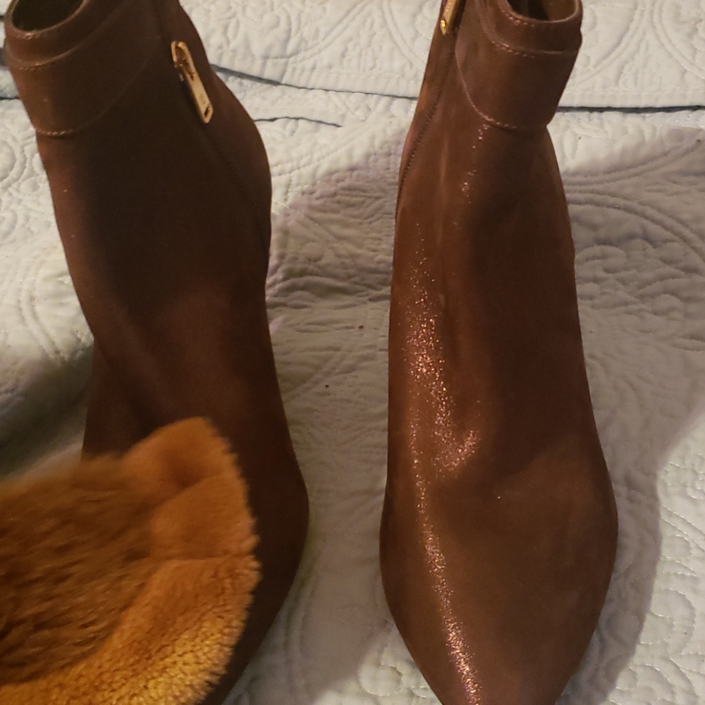 Ankle boots never worn.